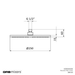 Deszczownia Plot ?250 mm Nie dotyczy 058215