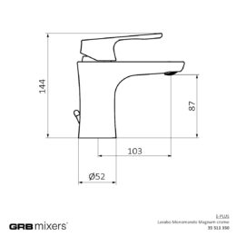 Bateria umywalkowa Magnum E-Plus 35511350