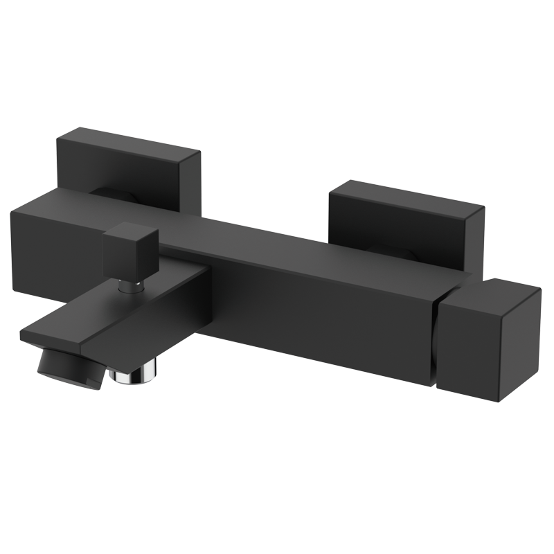 Bateria wannowo-natryskowa Czarny Epoxy - KALA - 60226601