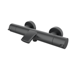 Bateria termostatyczna wannowo-natryskowa Czarny Metal EterNice PVD - Time - 47307492