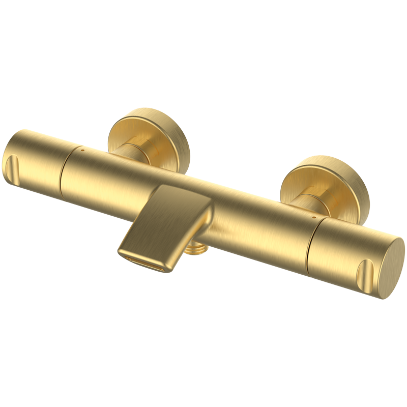 Bateria termostatyczna wannowo-natryskowa EterNice Szczotkowane Złoto PVD - Cool- 90307988