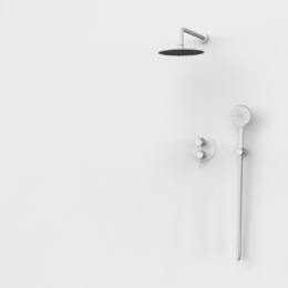 Zestaw podtynkowy mieszacz 2-drożny Biały Epoxy - TIME - 07047411