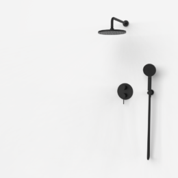 Zestaw podtynkowy mieszacz 2-drożny Czarny Epoxy - TIME - 07047422