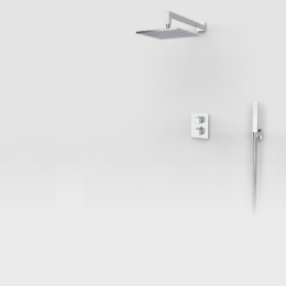 Zestaw podtynkowy termostatyczny 2-drożny Chrom - KALA - 07060500