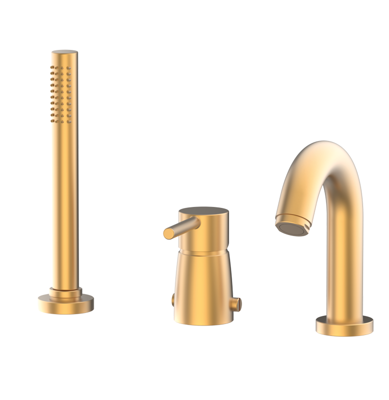 Bateria wannowa stojąca Miedź EterNice PVD - TIME - 46232455