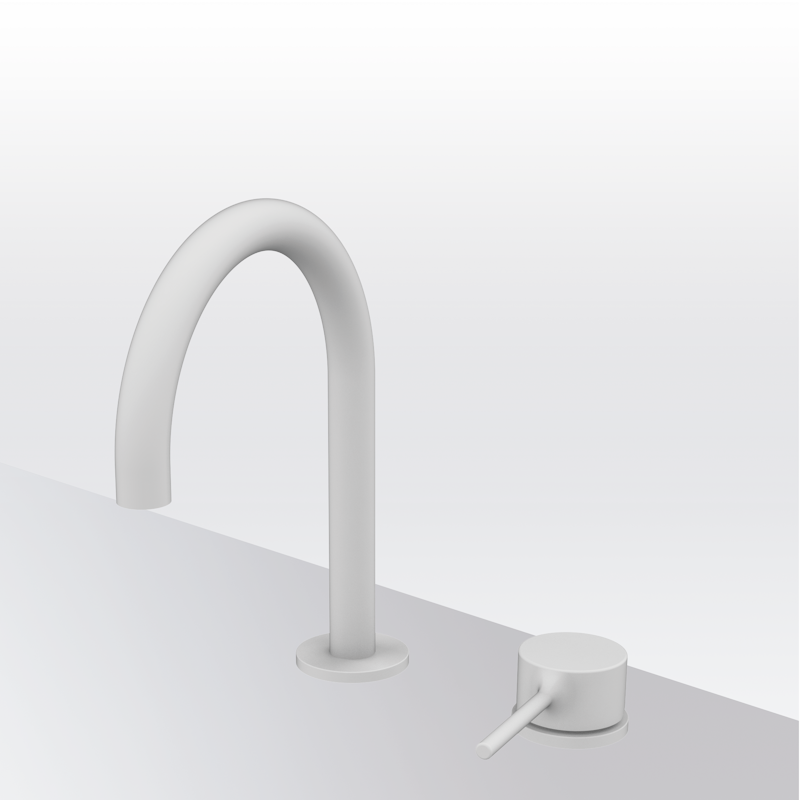 Bateria umywalkowa Biały Epoxy Isola - TIME - 47300111