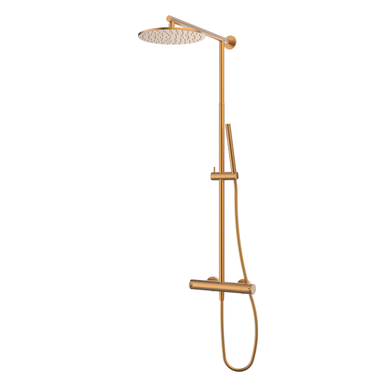 Zestaw natryskowy termostatyczny Miedź EterNice - TIME - 47425455 TLC