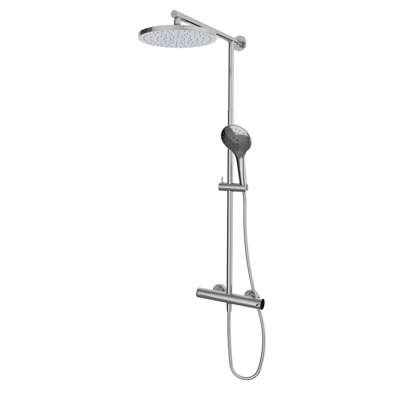 Zestaw natryskowy temostatyczny Chrom - TIME - 47425470 TLC