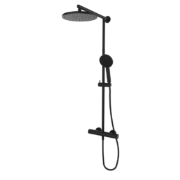 Zestaw natryskowy termostatyczny Czarny Epoxy - TIME - 47425472 TLC