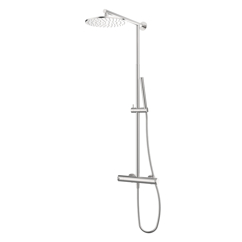 Zestaw natryskowy termostatyczny Stal EterNice - TIME - 47425493 TLC