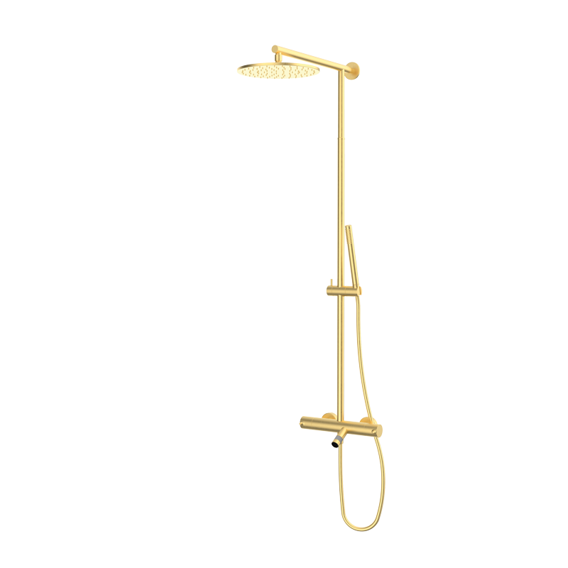 Zestaw wannowo-natryskowy Male Złoto Szczotkowane EterNice - TIME - 47450488 TLC