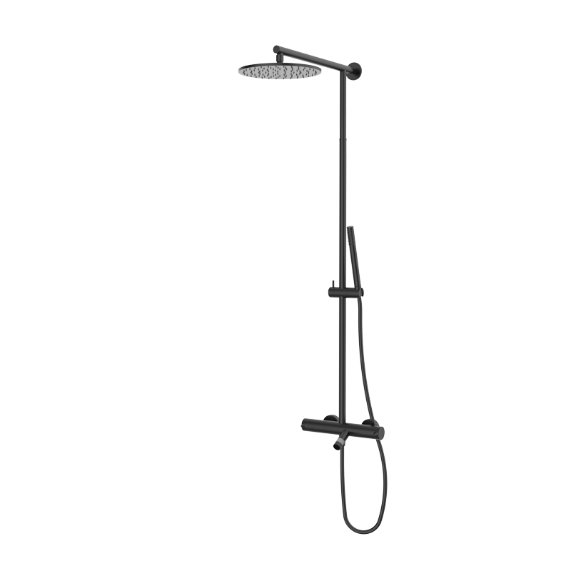 Zestaw wannowo-natryskowy Male Metal Czarny EterNice - TIME - 47450492 TLC