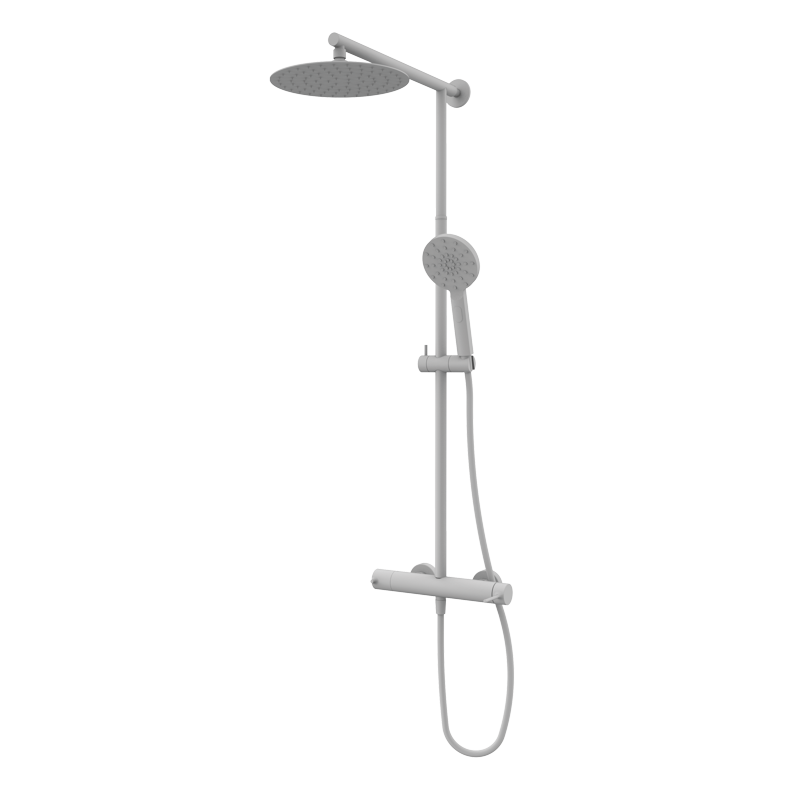 Zestaw natryskowy Biały Epoxy - TIME - 47499471 TLC