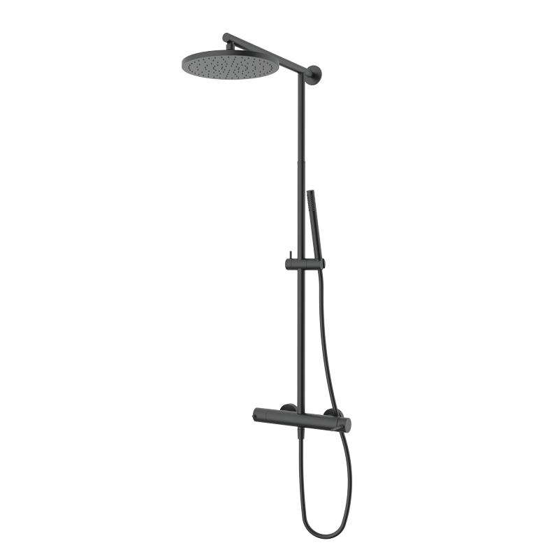 Zestaw natryskowy Czarny Metal EterNice - TIME - 47499492 TLC