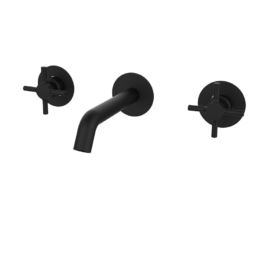 Bateria umywalkowa podtynkowa Czarny Epoxy - TIME - 47571222