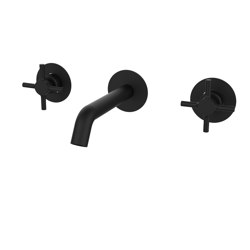 Bateria umywalkowa podtynkowa Czarny Epoxy - TIME - 47571222