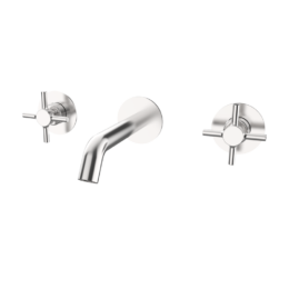 Bateria umywalkowa podtynkowa Stal EterNice PVD - TIME - 47571293