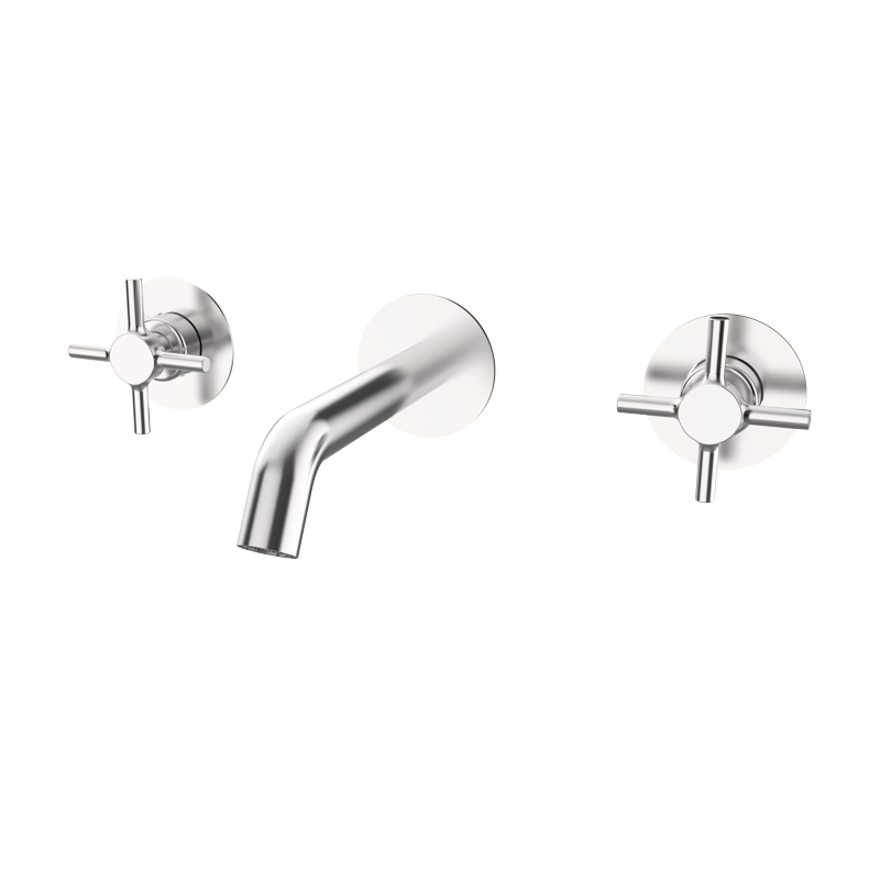 Bateria umywalkowa podtynkowa Stal EterNice PVD - TIME - 47571293