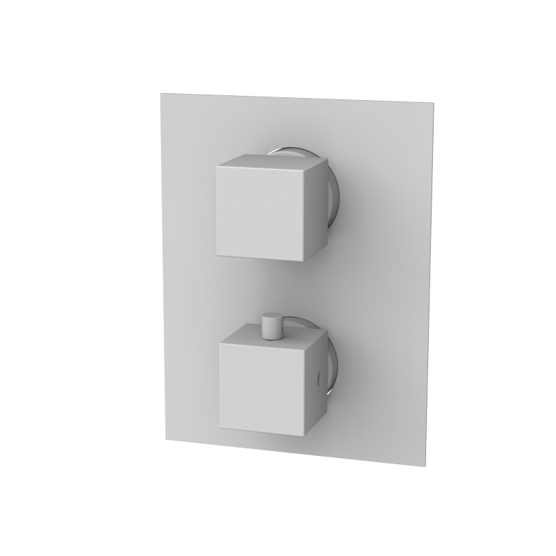 Bateria podtynkowa termostatyczna 3-drożna Biały Epoxy - KALA - 50130511