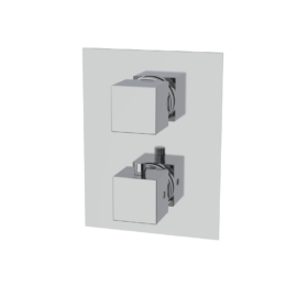 Bateria podtynkowa termostatyczna 3-drożna Chrom - KALA - 50130520