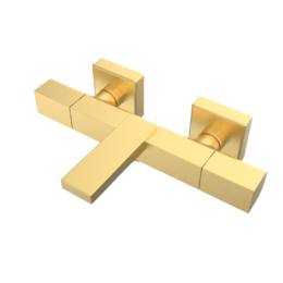 Bateria termostatyczna wannowo-natryskowa Złoto Szczotkowane EterNice PVD- KALA - 60215688