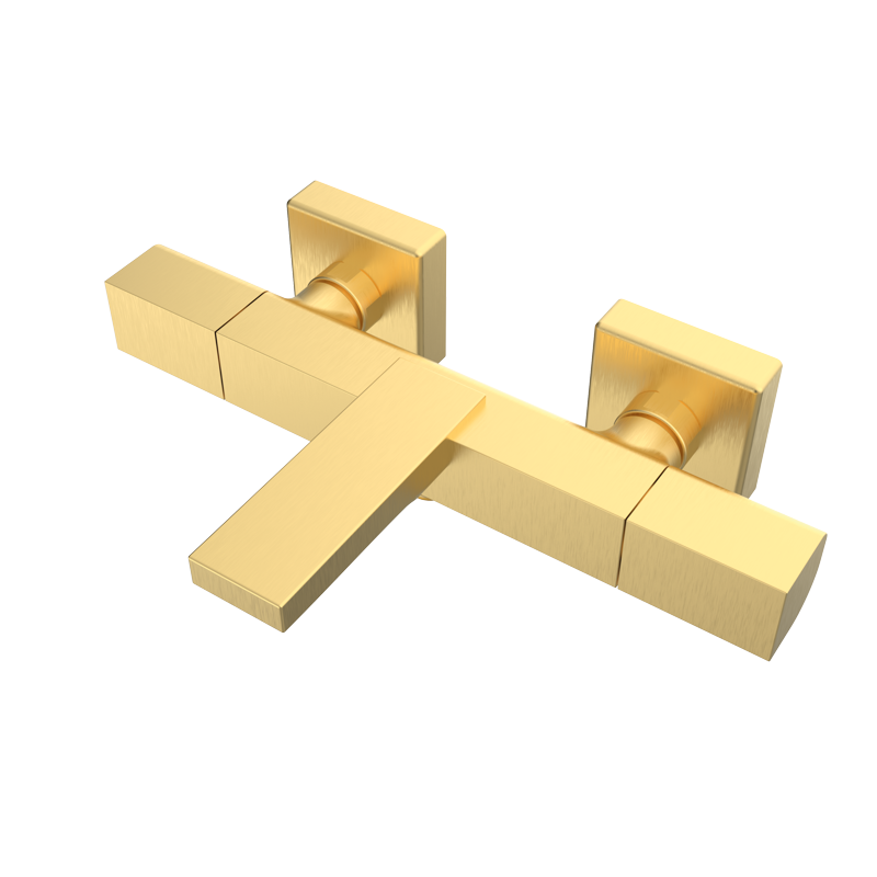 Bateria termostatyczna wannowo-natryskowa Złoto Szczotkowane EterNice PVD- KALA - 60216688