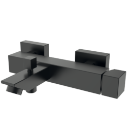 Bateria wannowo-natryskowa Metal Czarny EterNice PVD - KALA - 60225692