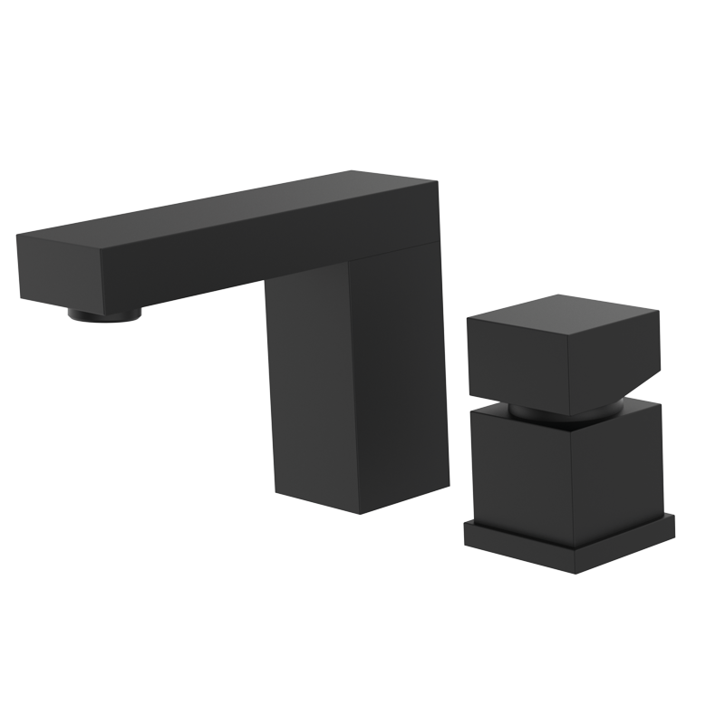 Bateria wannowa stojąca (2-otworowa) Czarny Epoxy - KALA - 60229622