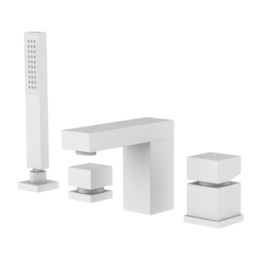 Bateria wannowa stojąca (4-otworowa) Biały Epoxy - KALA - 60233611