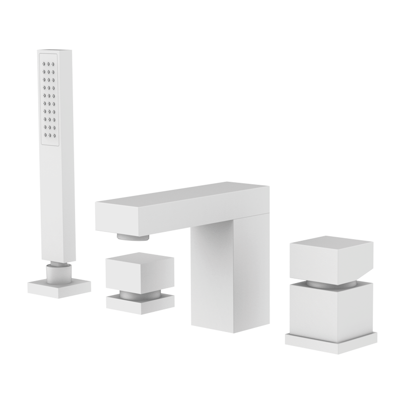Bateria wannowa stojąca (4-otworowa) Biały Epoxy - KALA - 60233611