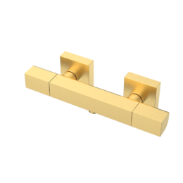 Bateria termostatyczna natryskowa Szczotkowane Złoto EterNice PVD - KALA - 60315688
