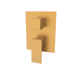 Bateria podtynkowa z przełącznikiem 3-drożna Miedź EterNice PVD - KALA- 60445255