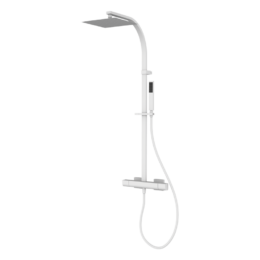 Zestaw natryskowy z kolumną natryskową Biały Epoxy - KALA - 60413601XL