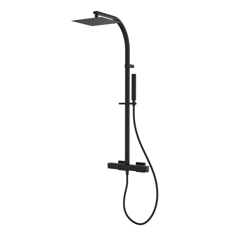 Zestaw natryskowy z kolumną natryskową Czarny Epoxy - KALA - 60413602XL