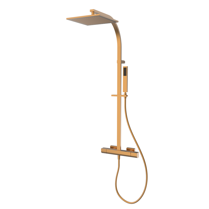 Zestaw natryskowy z kolumną natryskową Stal EterNice PVD - KALA - 60413655