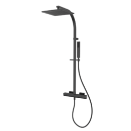 Zestaw natryskowy z kolumną natryskową Metal Czarny EterNice PVD - KALA - 60413692