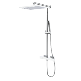 Zestaw natryskowy termostatyczny teleskopowy Chrom - KALA - 60445600TLC