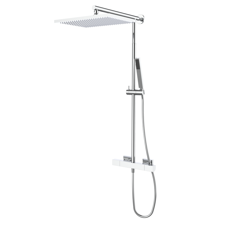 Zestaw natryskowy termostatyczny teleskopowy Chrom - KALA - 60445600TLC