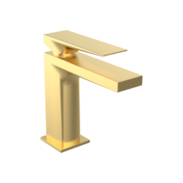 Bateria umywalkowa (bez korka) Złoto Szczotkowane EterNice PVD - KALA - 60520688