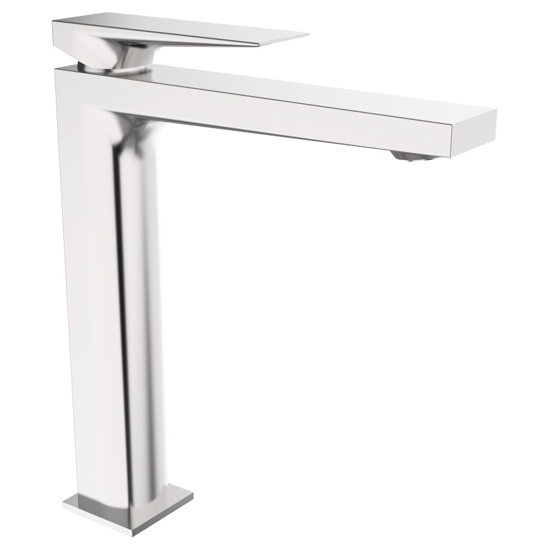 Bateria umywalkowa wysoka (bez korka) Stal EterNice PVD - KALA- 60525693