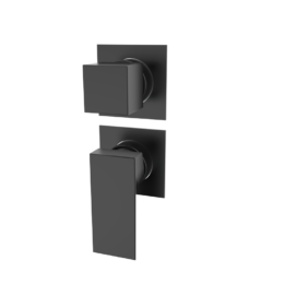 Bateria podtynkowa z przełącznikiem 3-drożna Metal Czarny EterNice PVD - KALA - 60545292