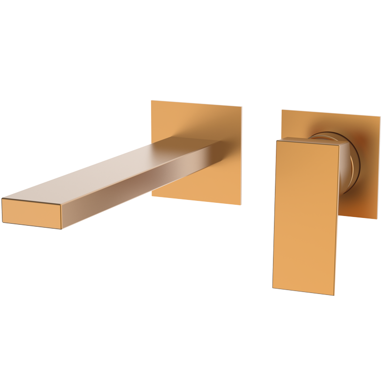 Bateria umywalkowa podtynkowa Miedź EterNice PVD - KALA - 60628655