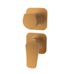 Bateria podtynkowa z przełącznikiem 3-drożna Miedź EterNice - NAVA - 66245655