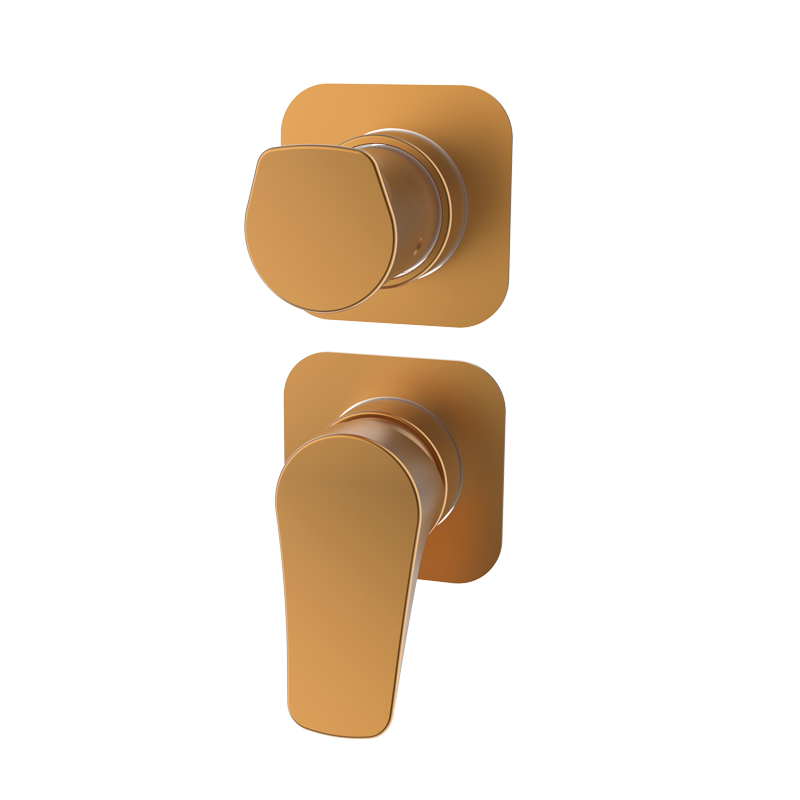 Bateria podtynkowa z przełącznikiem 2-drożna Miedź EterNice- NAVA - 66235655