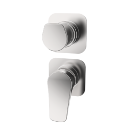 Bateria podtynkowa z przełącznikiem 3-drożna Stal EterNice PVD - NAVA - 66245693