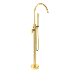 Bateria wannowa wolnostojąca Złoto Szczotkowane EterNice - NAVA - 66450688