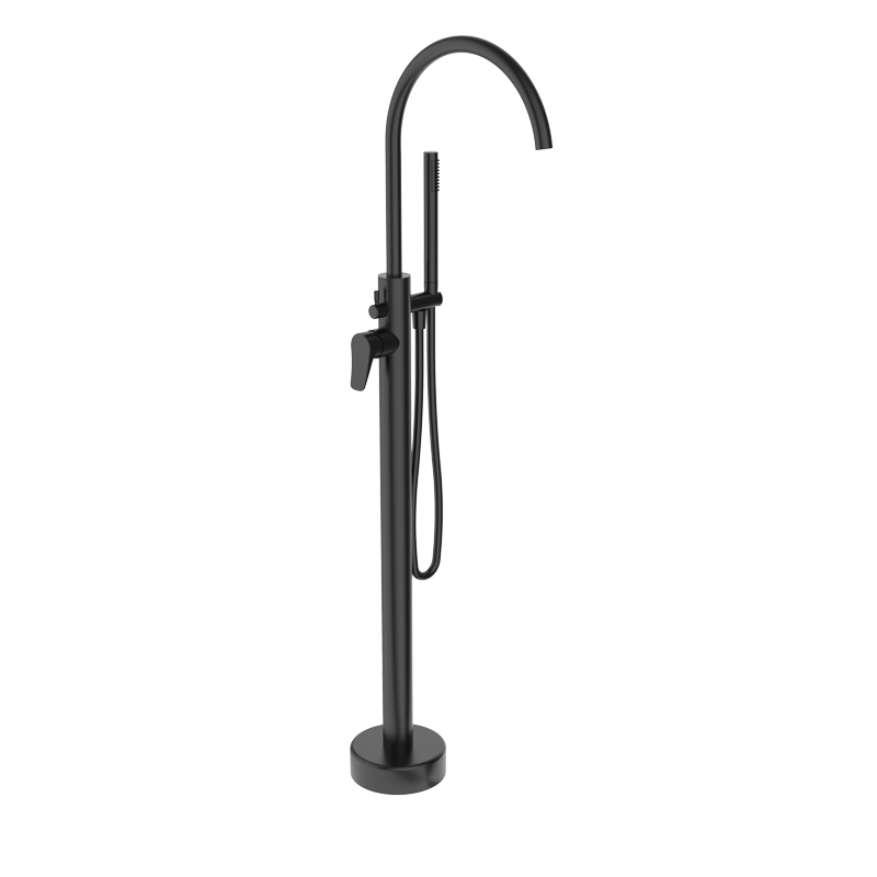 Bateria wannowa wolnostojąca Metal Czarny EterNice- NAVA - 66450692