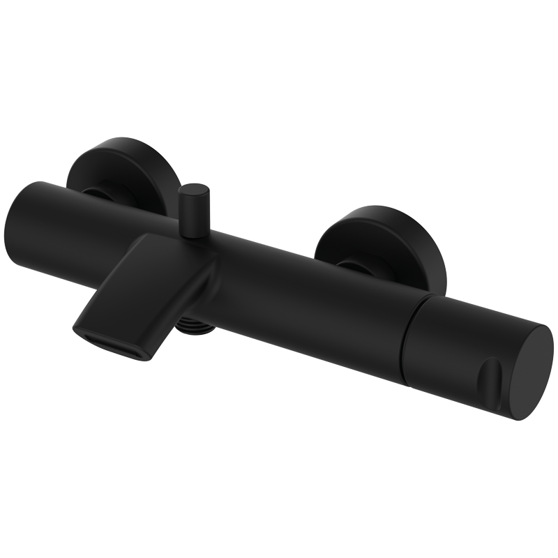 Bateria wannowo-natryskowa Czarny Epoxy - Cool- 90208922 z zestawem