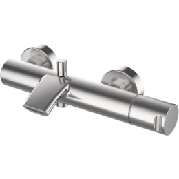 Bateria wannowo-natryskowa Stal EterNice PVD - Cool- 90208993 z zestawem