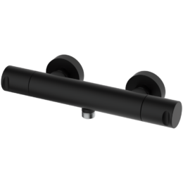 Bateria termostatyczna natryskowa Czarny Epoxy - Cool- 90315922 z zestawem